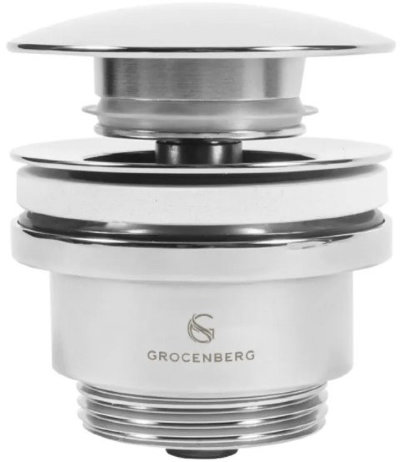 Донный клапан Grocenberg GB106 Хром