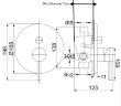 Душевая система скрытого монтажа Grocenberg GB5099NK-1 Никель