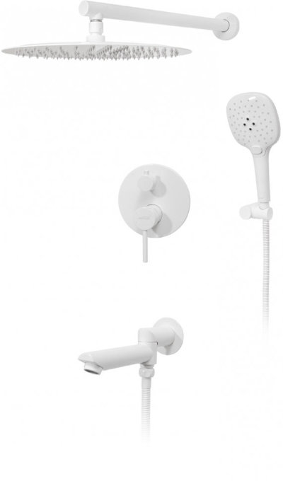 Душевая система Hansberge NORDIC H6099WW Белый